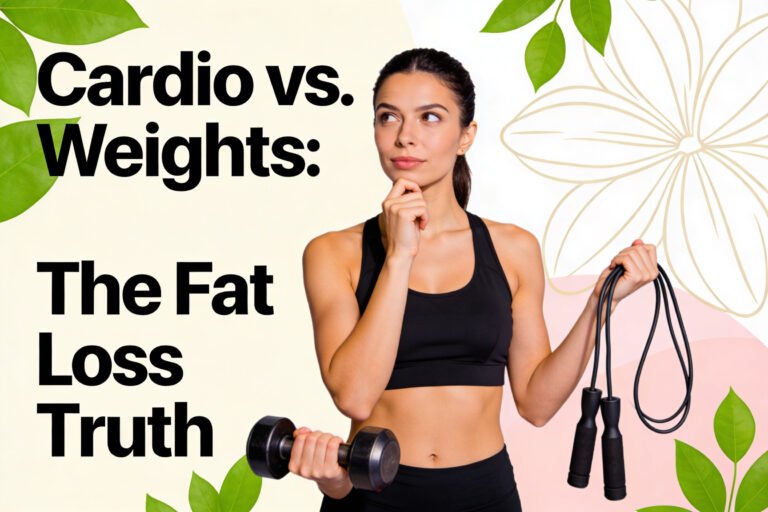 Cardio vs. Weights for Fat Loss: The Truth Every Woman Needs