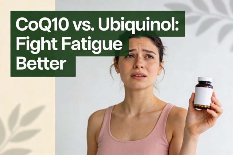 CoQ10 vs. Ubiquinol: Which Banishes Fatigue Faster?