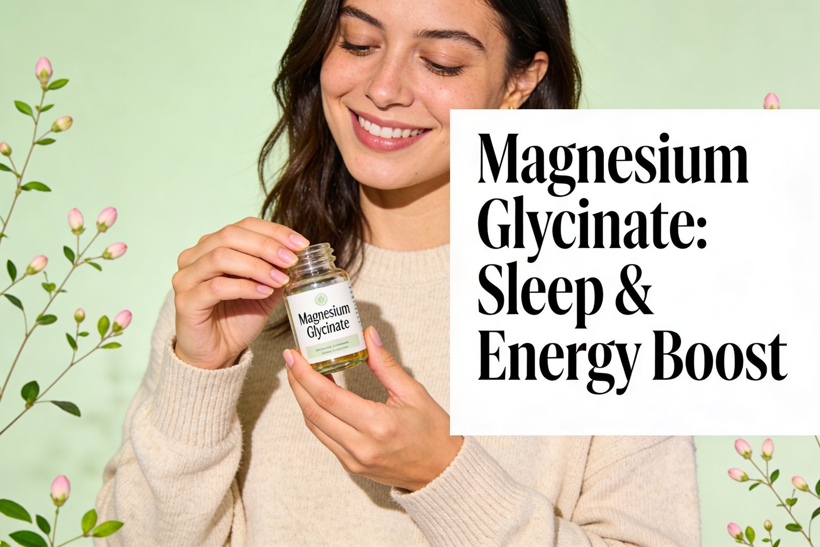 Magnesium Glycinate for Sleep and Energy: What Women Need to Know