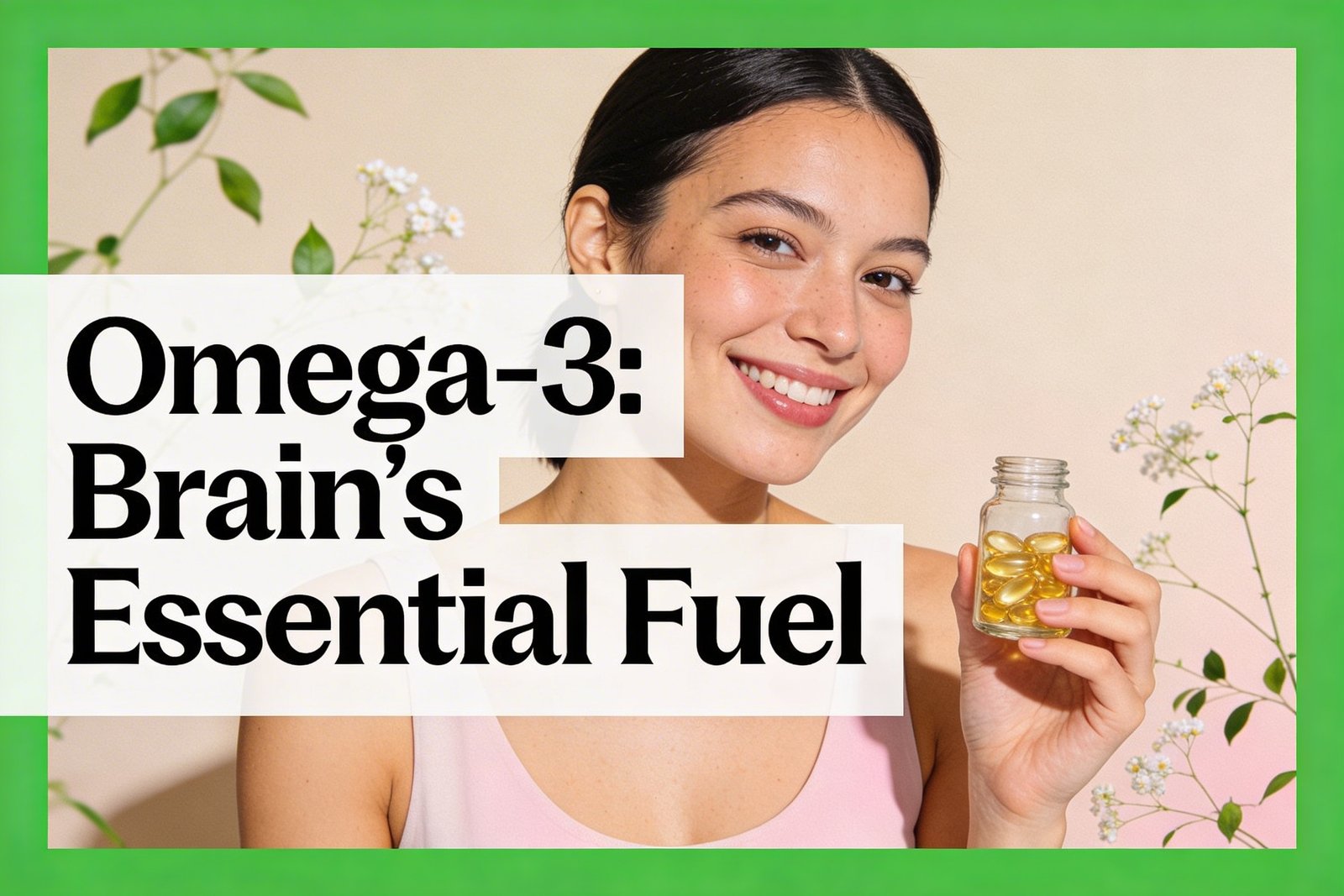 Omega-3s: Essential Fuel for Your Brain Health