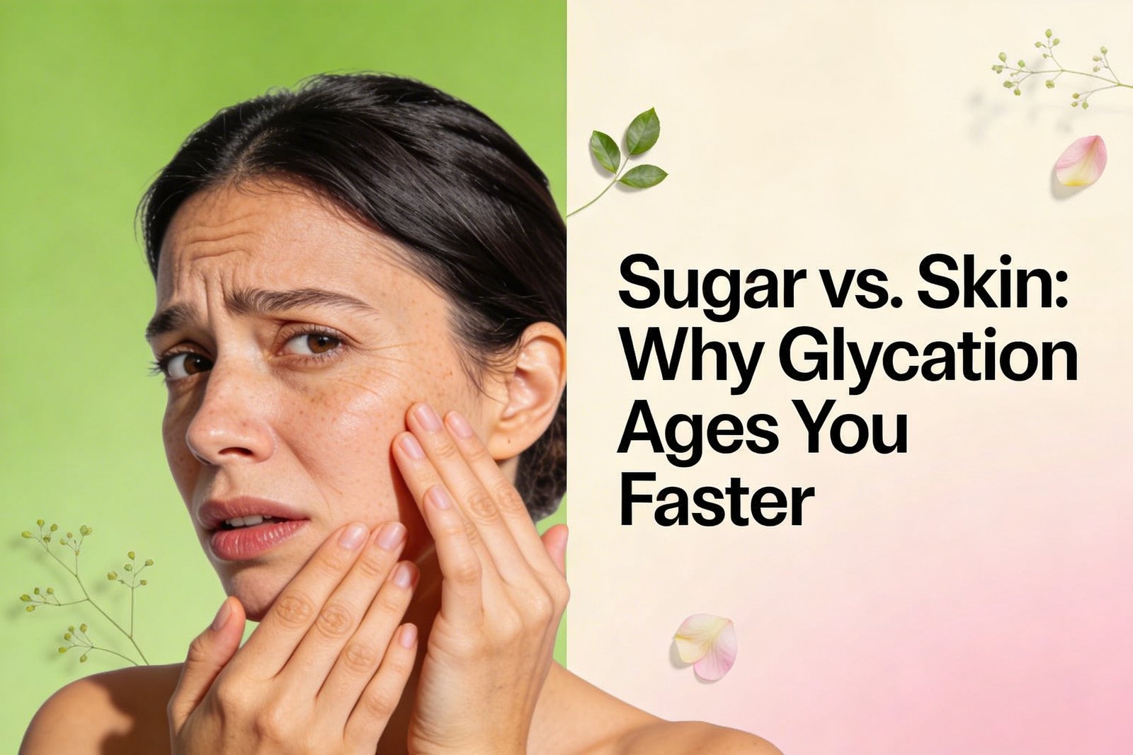Why Sugar Accelerates Skin Aging (Glycation Explained)