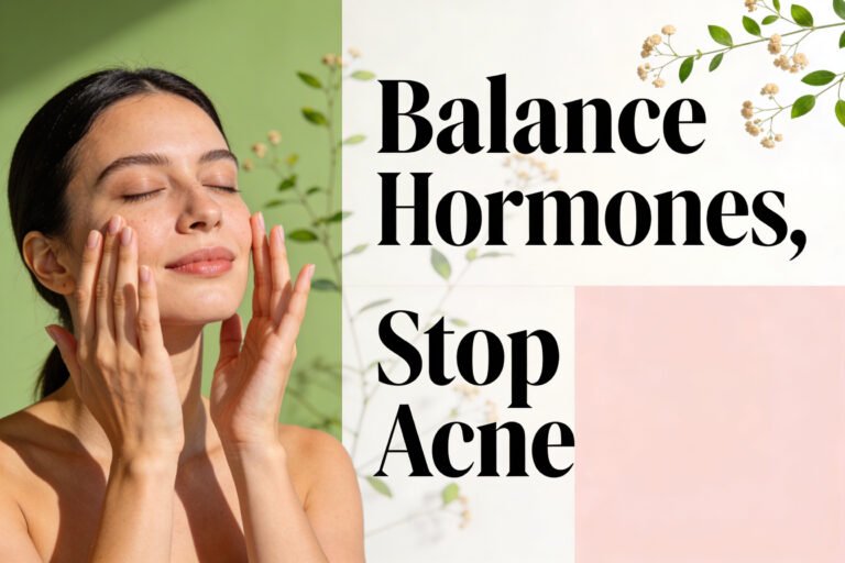 How to Balance Hormones to Stop Hormonal Acne For Good