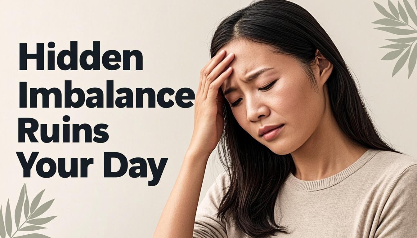 Why This Hidden Imbalance Affects Your Entire Day