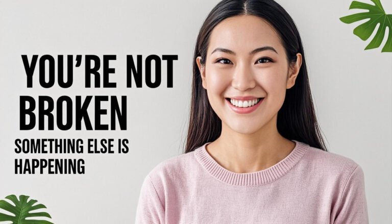 Youre Not Broken Something Else Is Happening